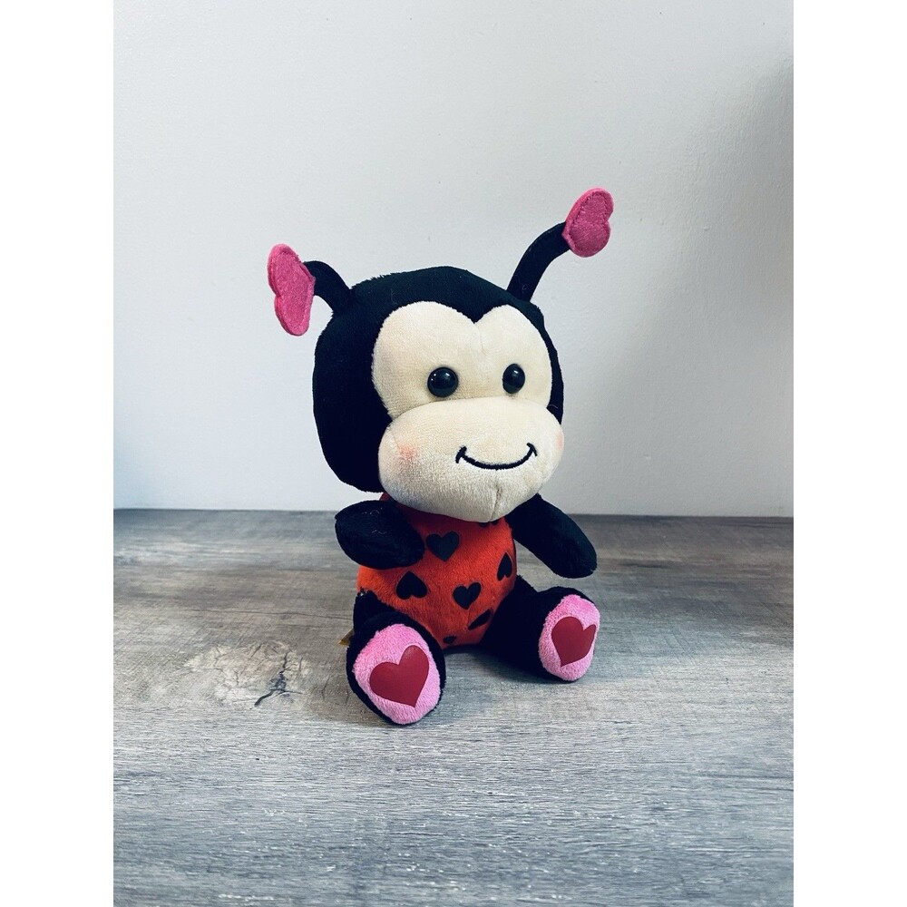 Build A Bear SmallFry Lady Bug Plush Mini 7” EUC